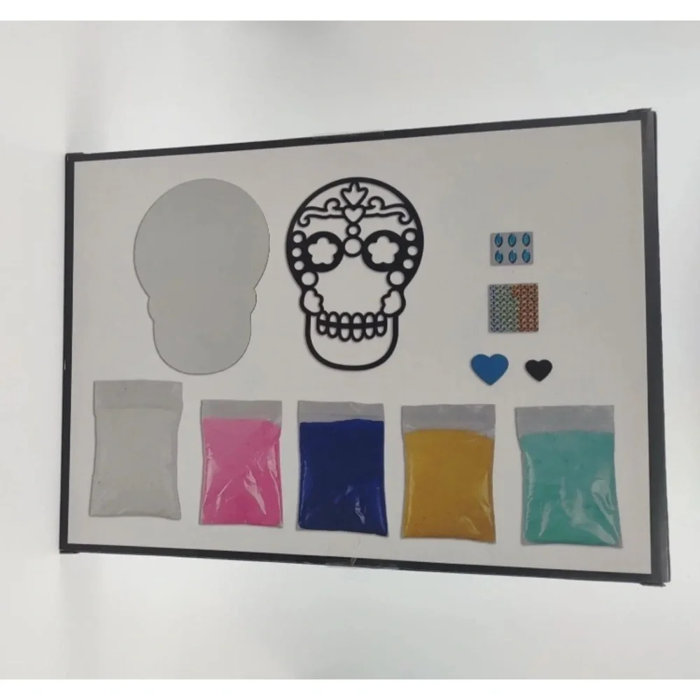 Creatology  Sugar Skull Craft Box Kit Dia de los Muertos Day of the Dead
